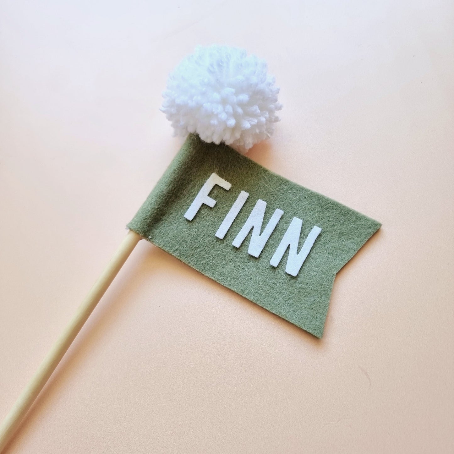 Easter Flag Wand ~ My First Easter (multiple colour options)