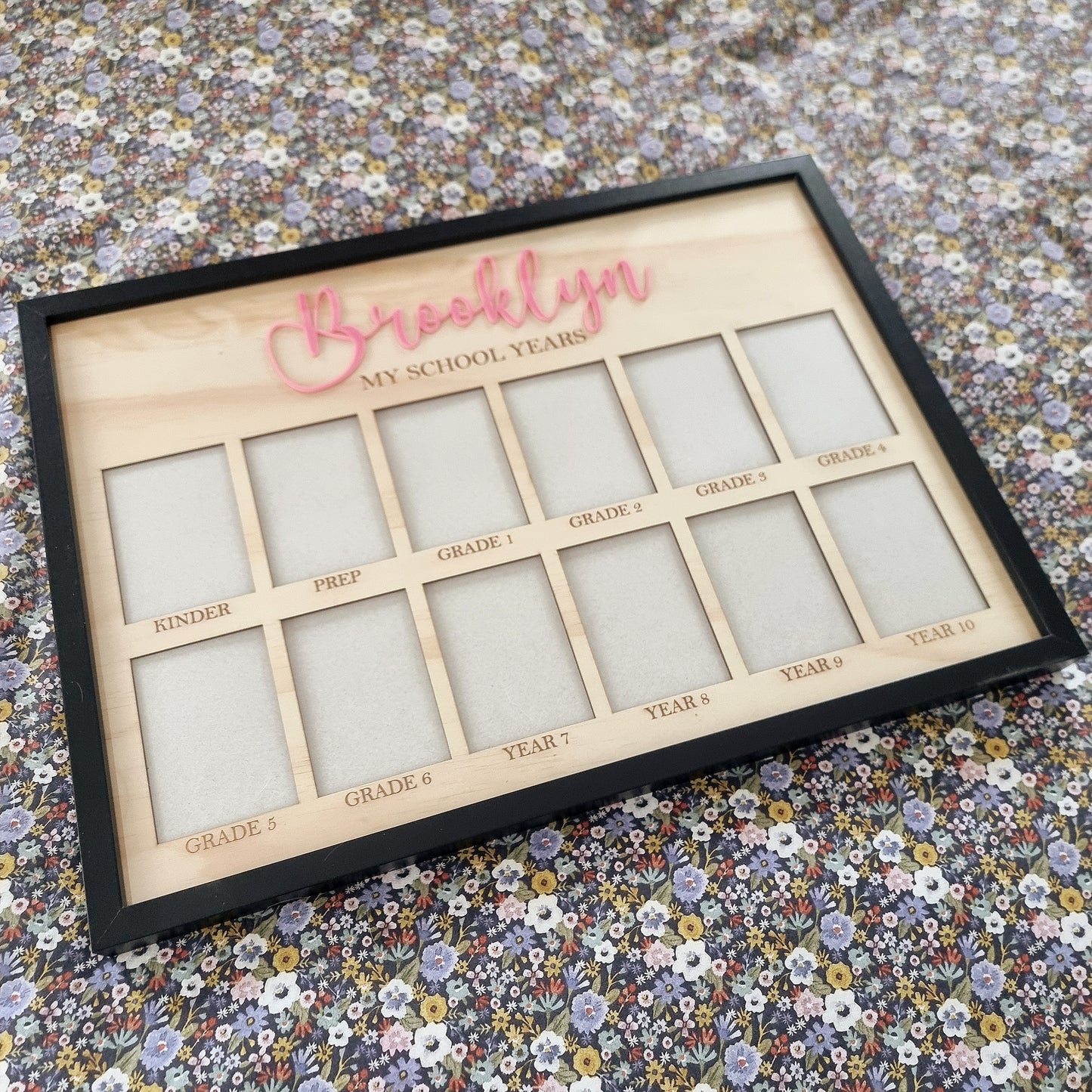 Personalised School photo frame