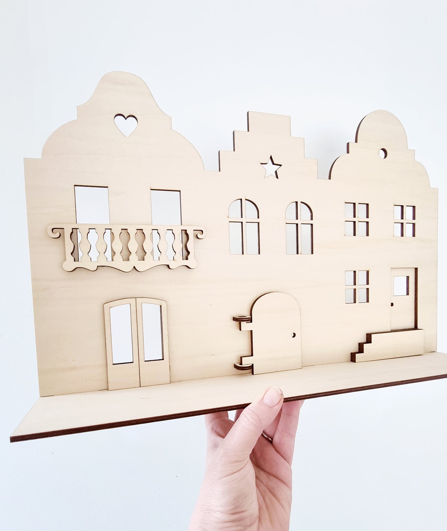 Wooden Tenement house shelf