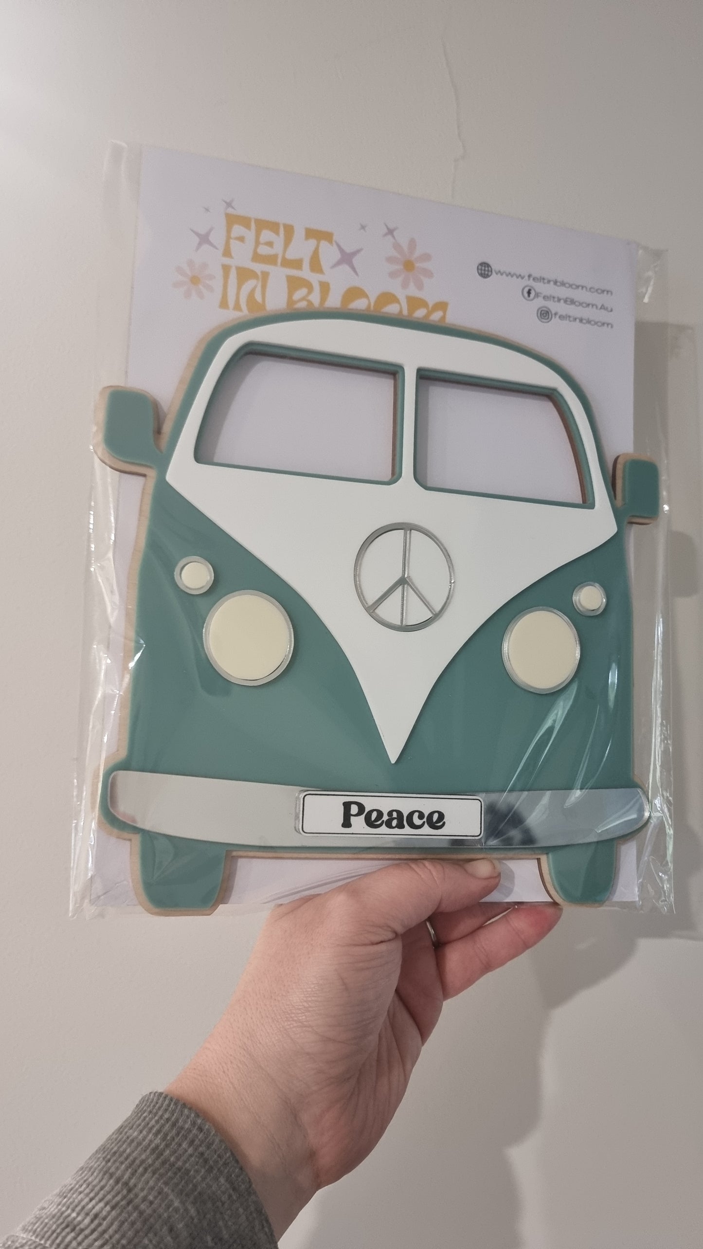 Kombi wall Plaque: Ready to ship