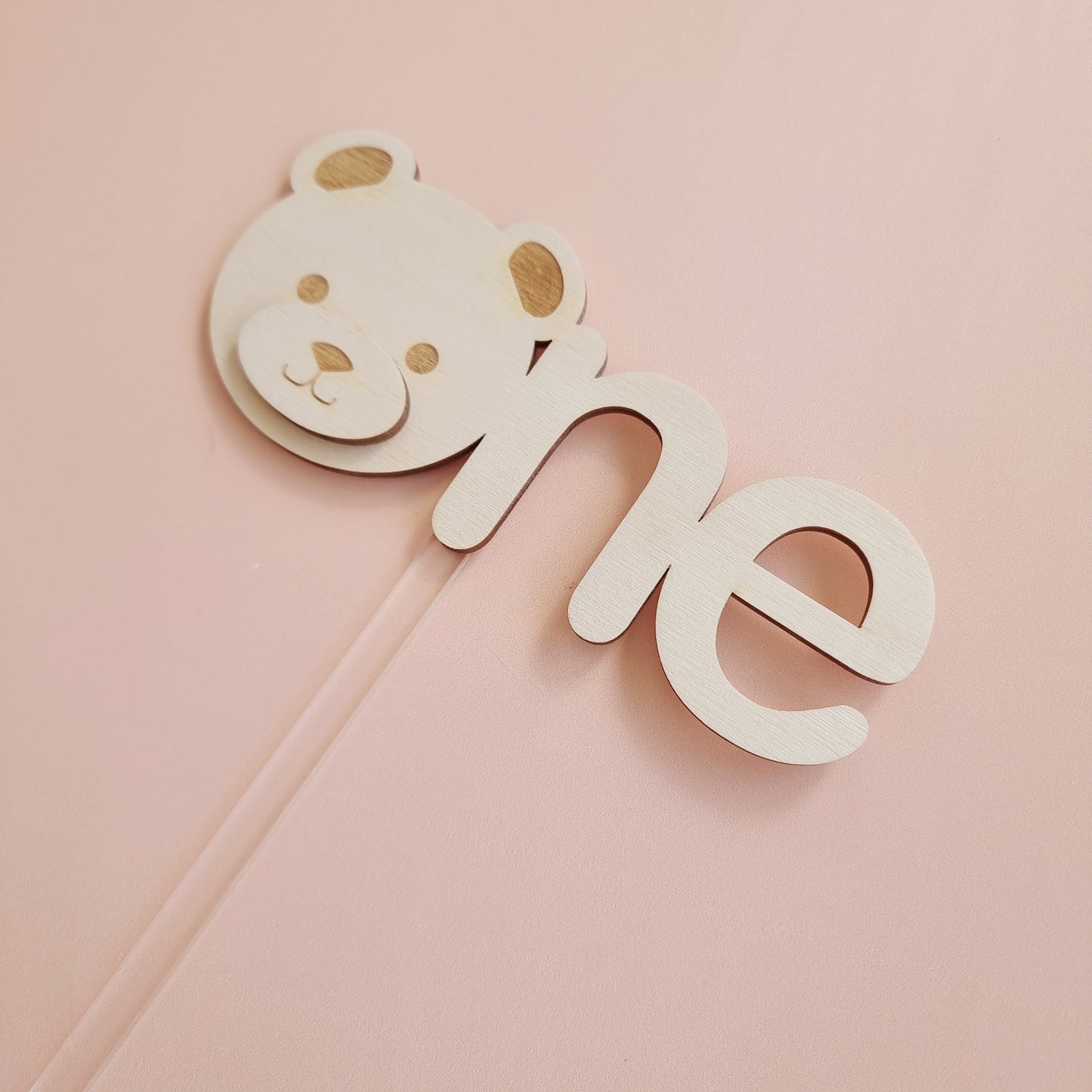 Bear Cake Topper One or Two