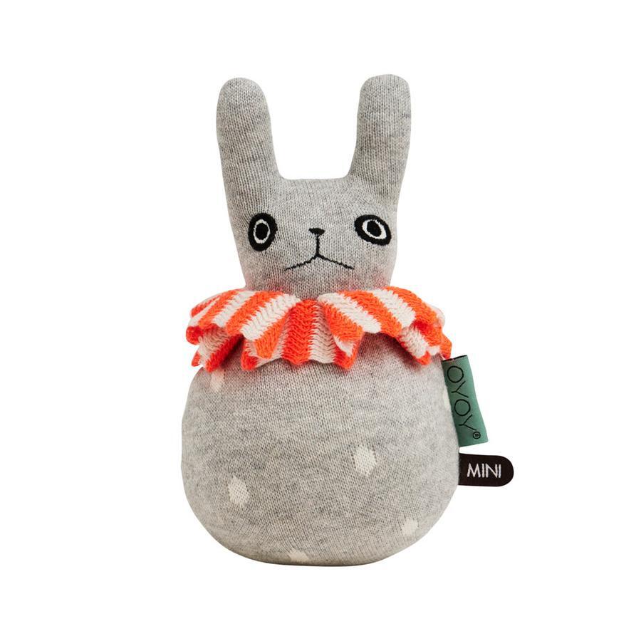 Roly Poly Rabbit Light Grey