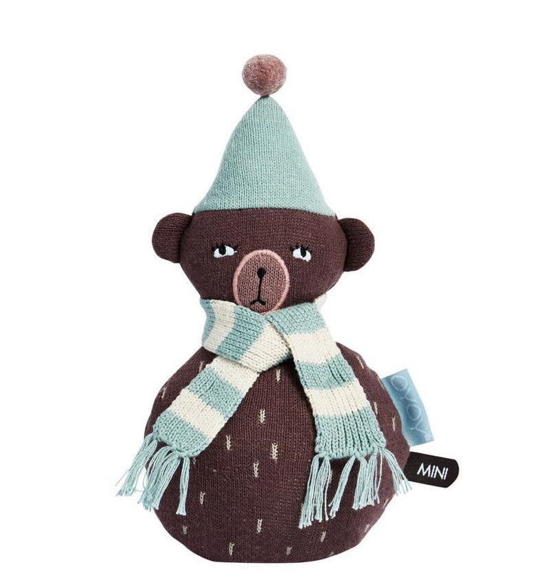 Roly Poly Teddy Brown