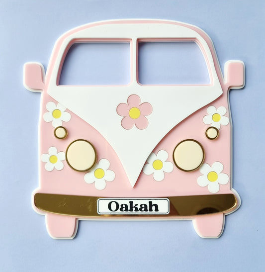 Daisy Kombi Van Wall Plaque