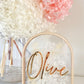 Personalised Preserved Floral arch