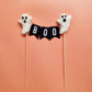 Felt Ghost Boo Bunting Cake Topper