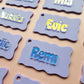 Wavy Edge Place Tags