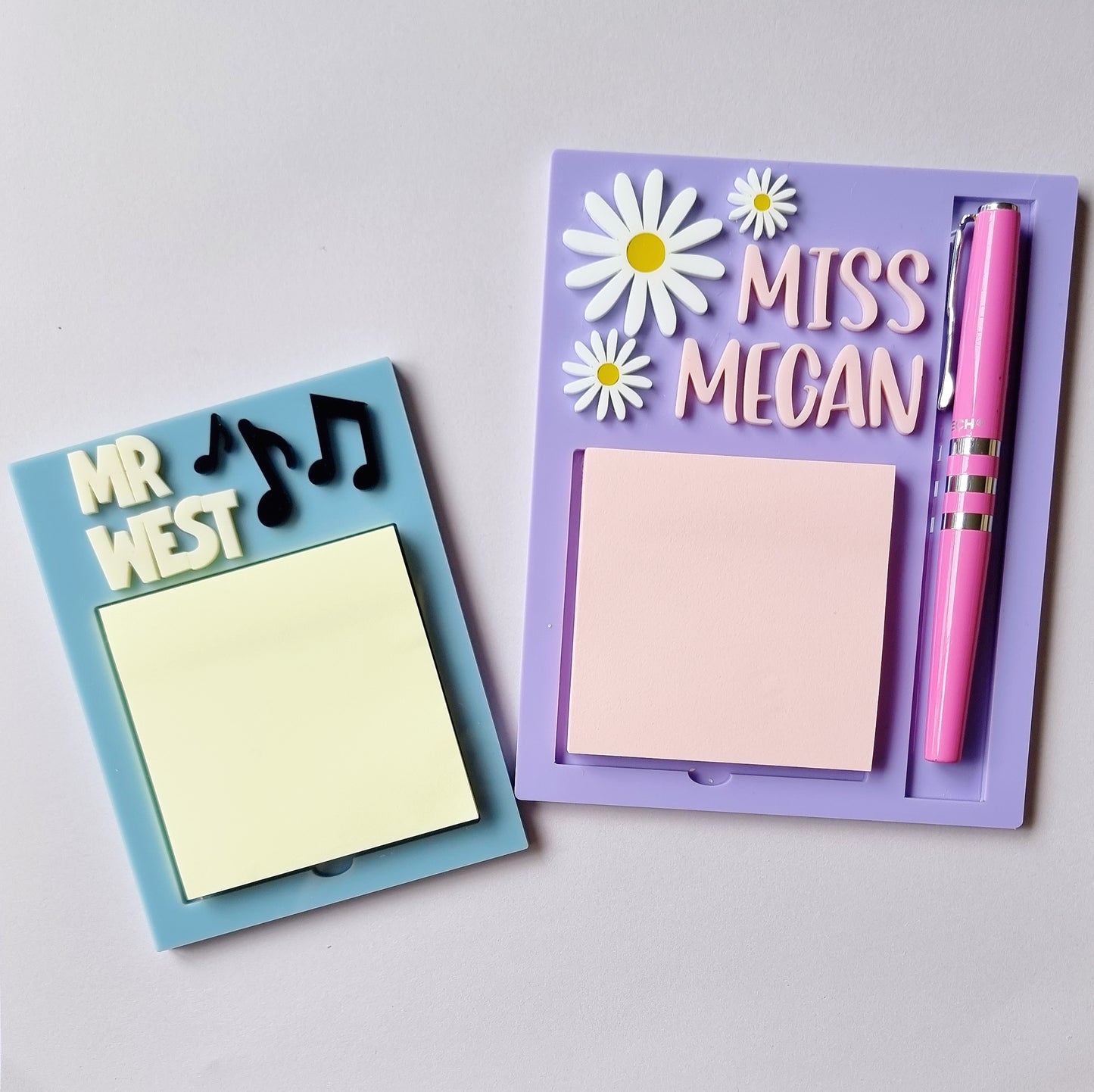 Teacher Post It Note Holder ~ Deluxe