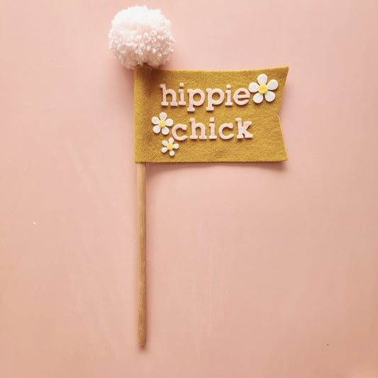 Easter Flag Wand ~ Hippie Chick
