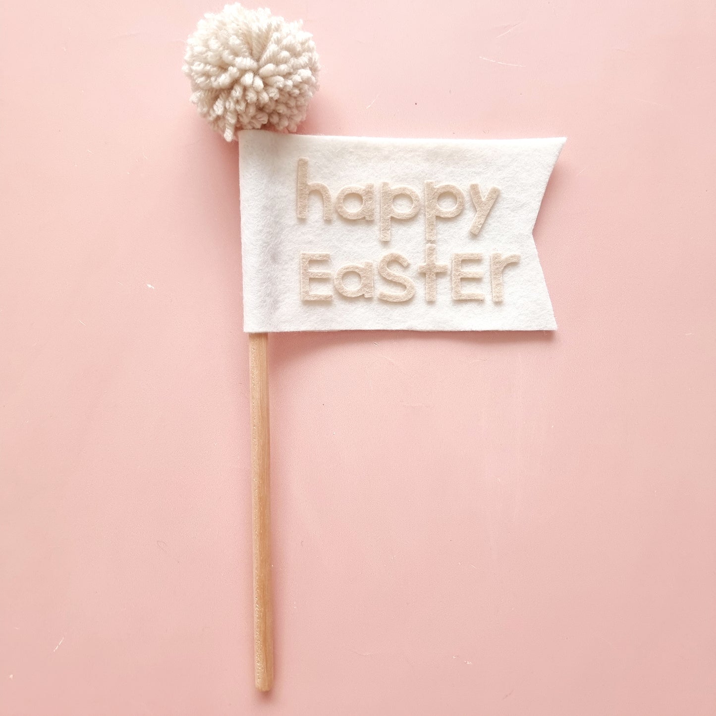 Easter Flag Wand ~ squeaky Easter