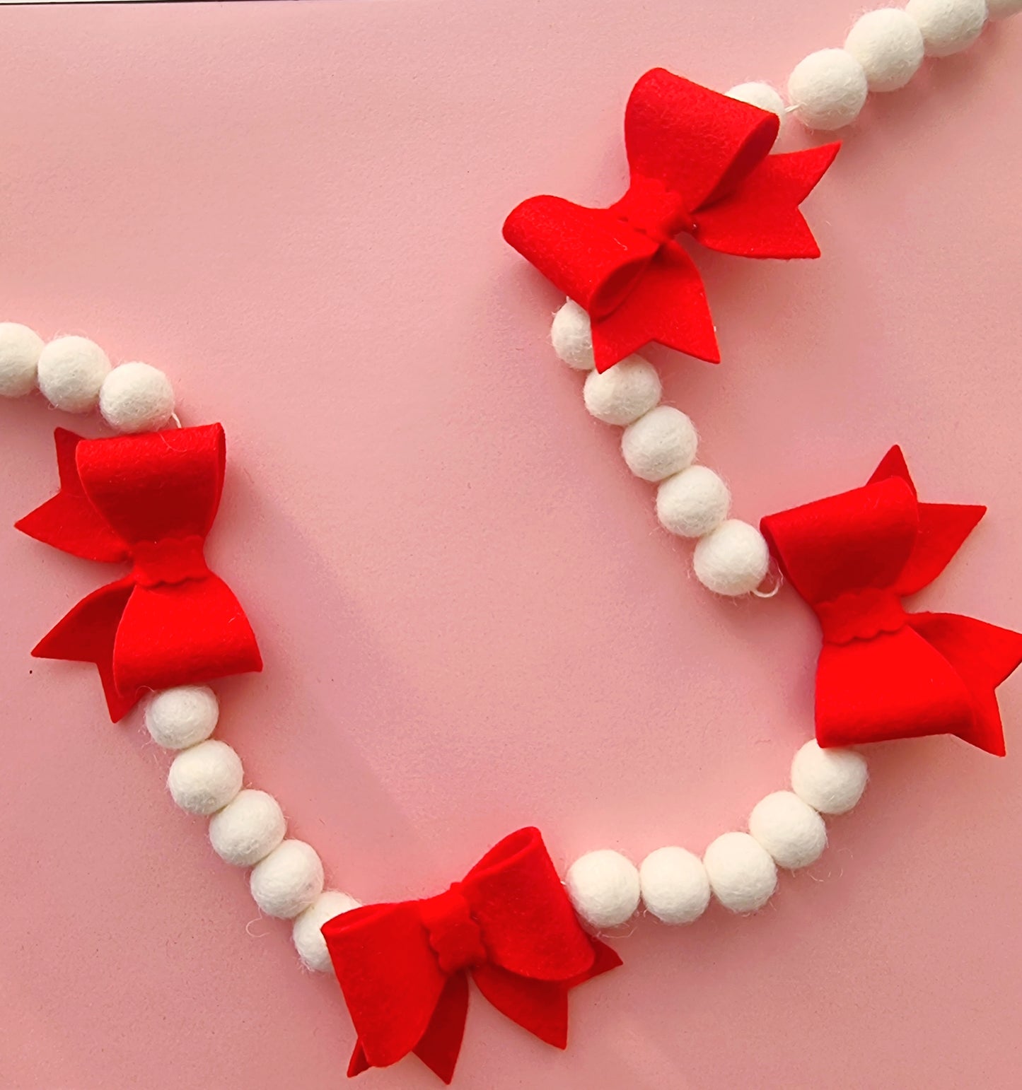 Felt Bow Garland