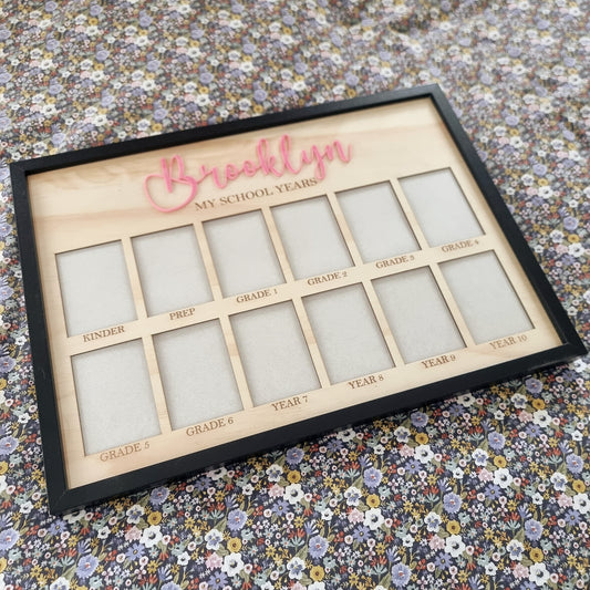 Personalised School photo frame
