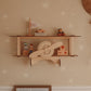 Wooden Airplane Shelf