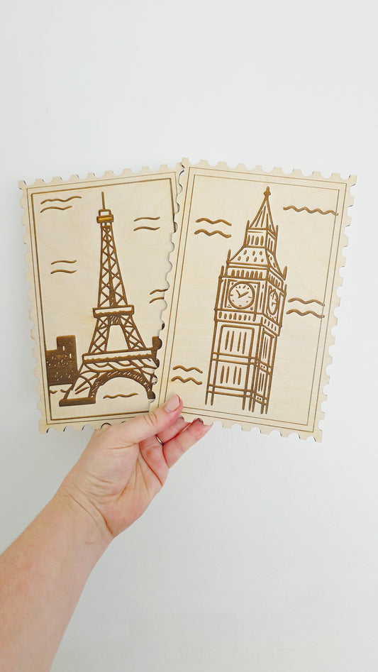 Large Stamp Decor
