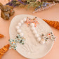 Easter Bow Felt Ball Garland 1 metre