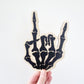 Skeleton Rock and roll hand