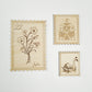 Stamp Trio ~ Birth Flower