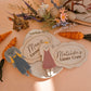 Interchangeable Personalised Easter crate Sign (with or without crate)