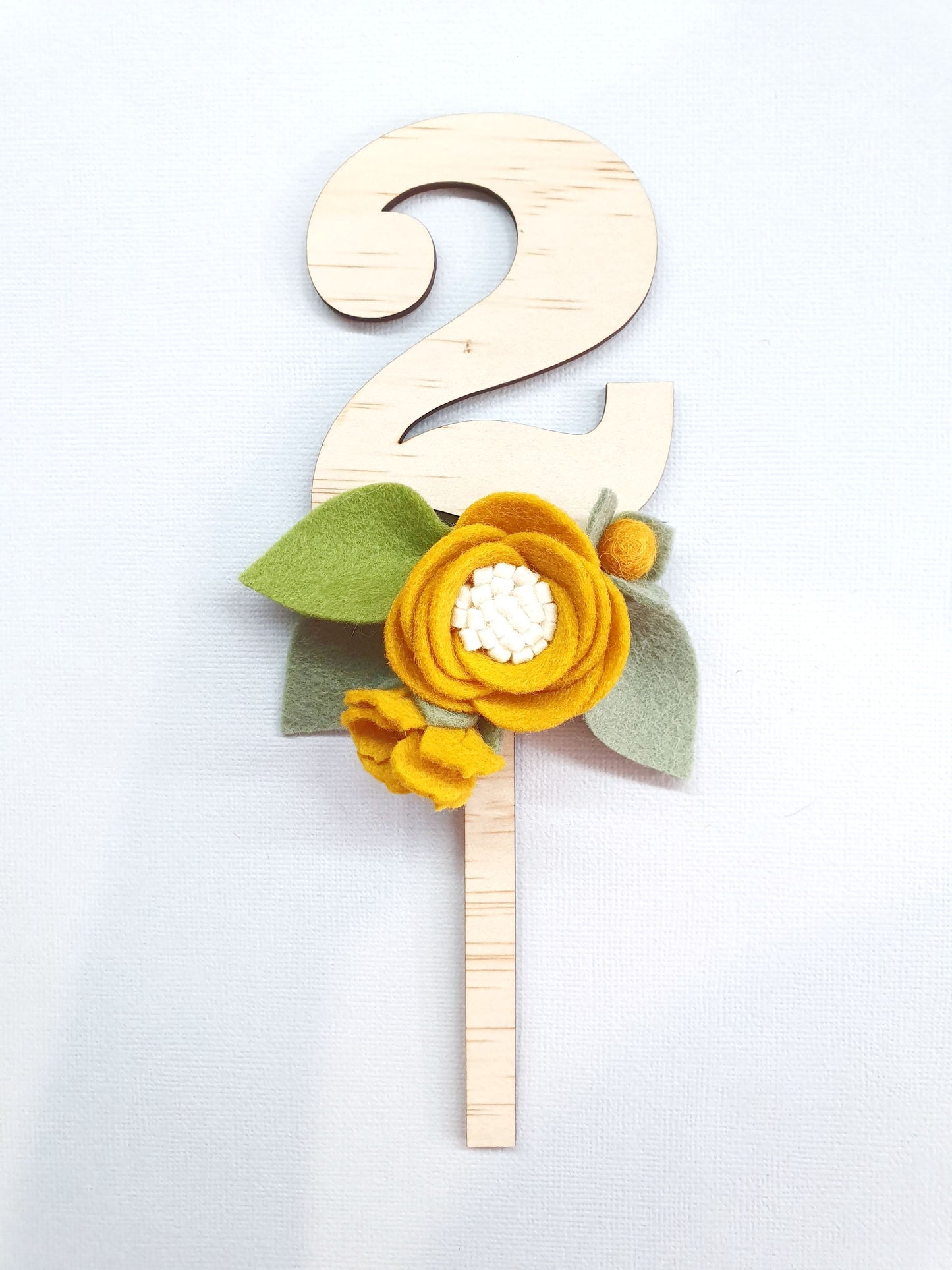 Number Cake Topper 0 - 9