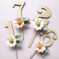 Daisy Number Cake Topper 0 - 9