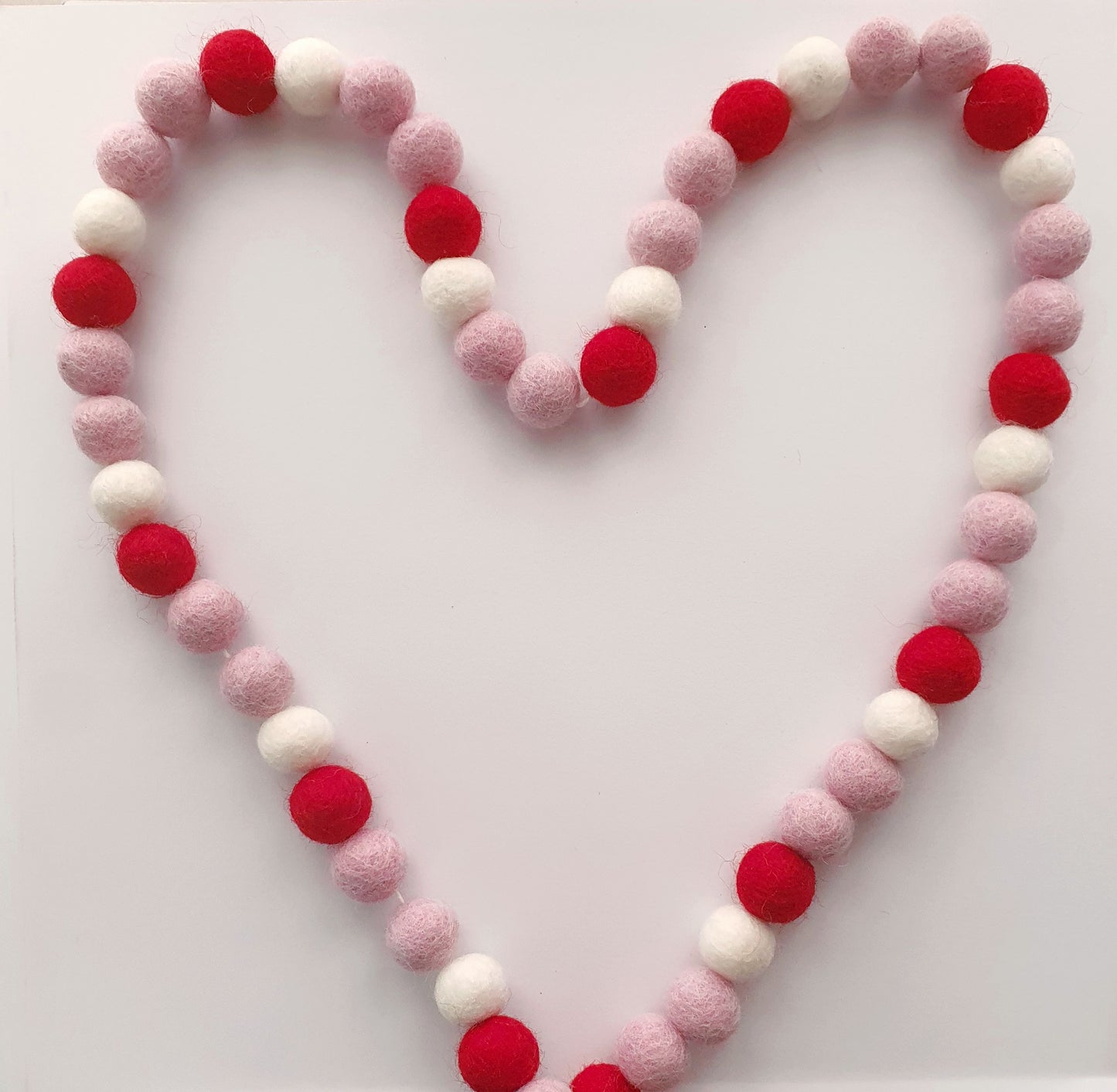 All You Need Is Love Felt Ball Garland