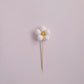 Pom Pom Daisy Cupcake/Cake Topper