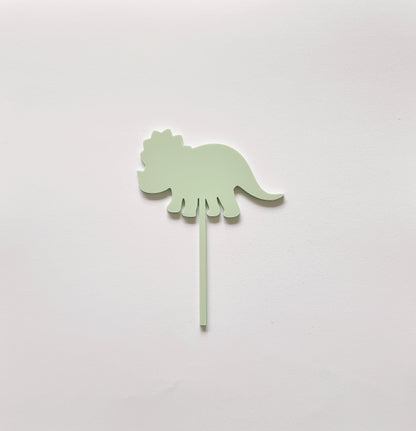 Acrylic Dino Cake/Cupcake Toppers