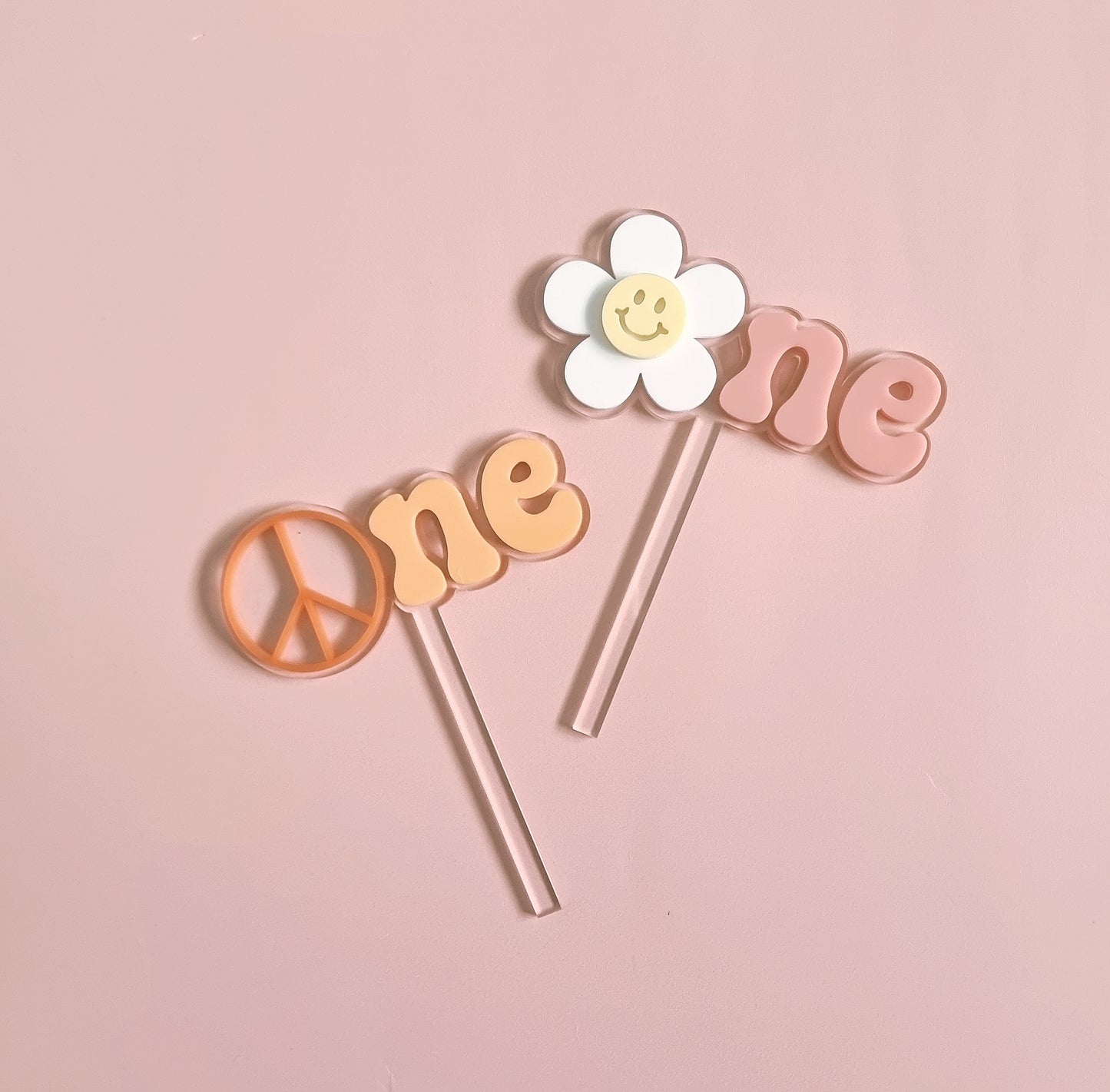 'One' Cake Toppers