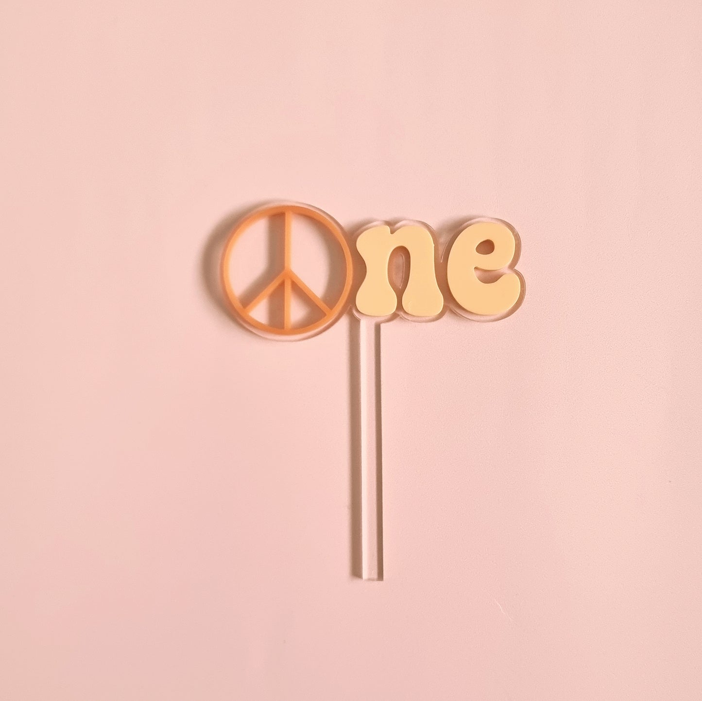 'One' Cake Toppers