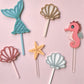 Clam Shell Cake Topper