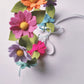 Rainbow Daisy Chain  Flower Crown