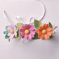 Rainbow Daisy Chain  Flower Crown
