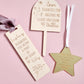 Wooden engraved Teacher Bookmark