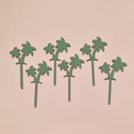 Palm Tree Cake Pick