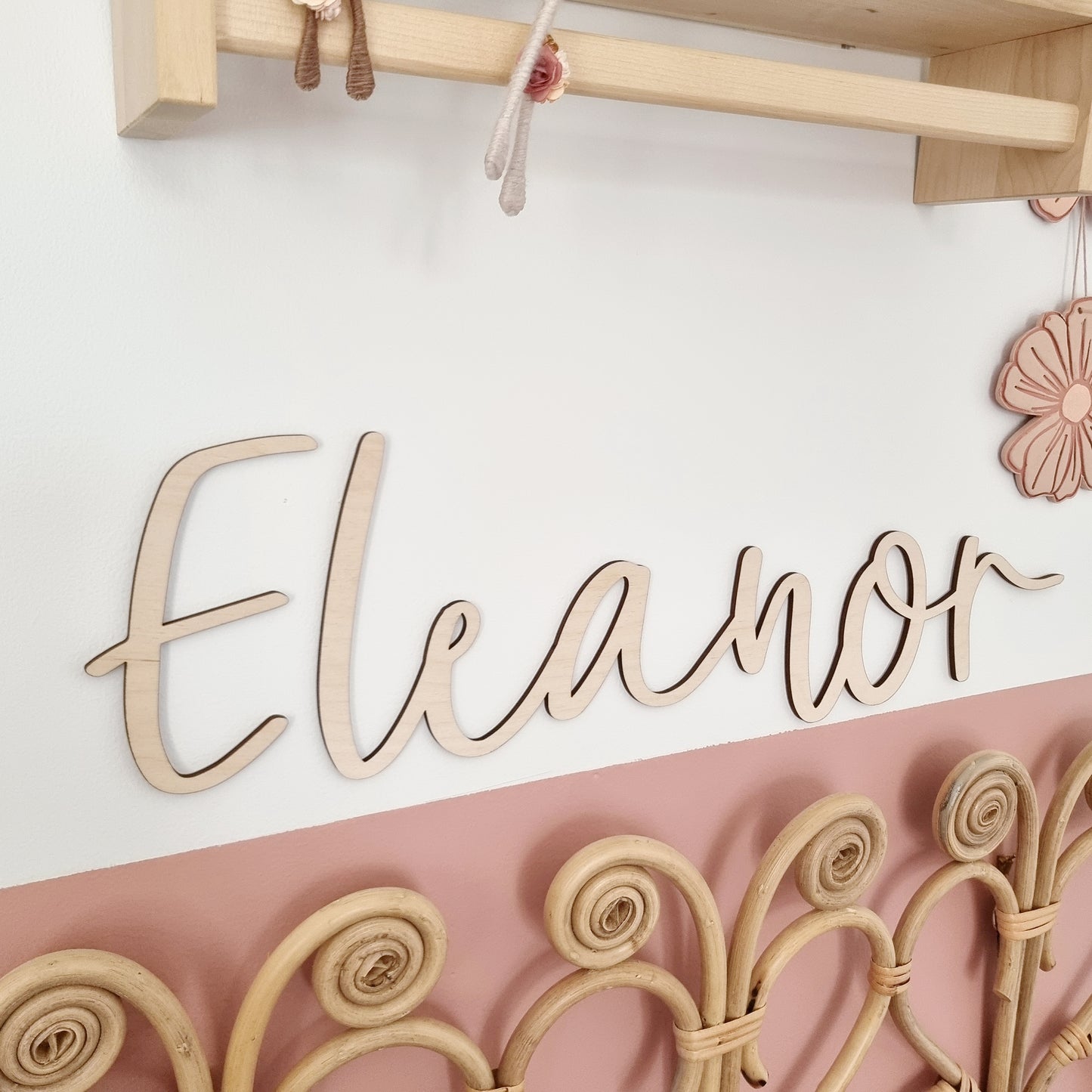 Ply Script Name Wall Plaque
