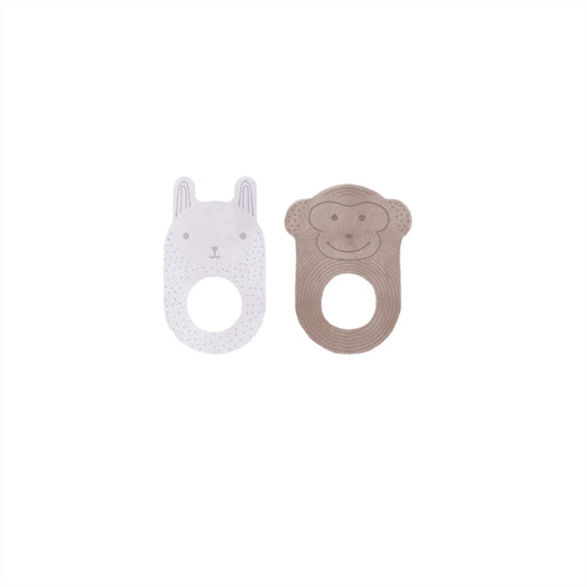 Ninka & Nelson Baby Teethers 2 Pack
