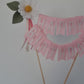 Pretty In Pink Daisy Clip Cake Topper