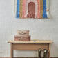 Follow The Rainbow Mini Wall Rug Blue