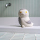 Snowy Owl- Natural Rubber Baby Rattle & Bath Toy