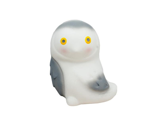 Snowy Owl- Natural Rubber Baby Rattle & Bath Toy