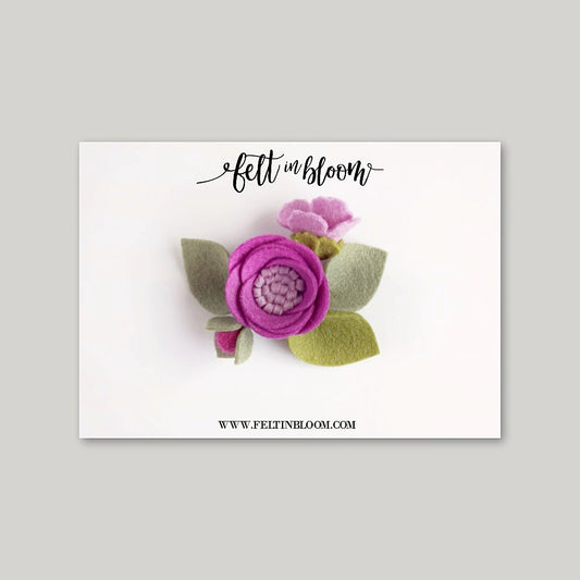 VIOLET ~ PETITE BLOOM HEADBAND/CLIP