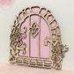 Wooden Fairy Door Wall Decor