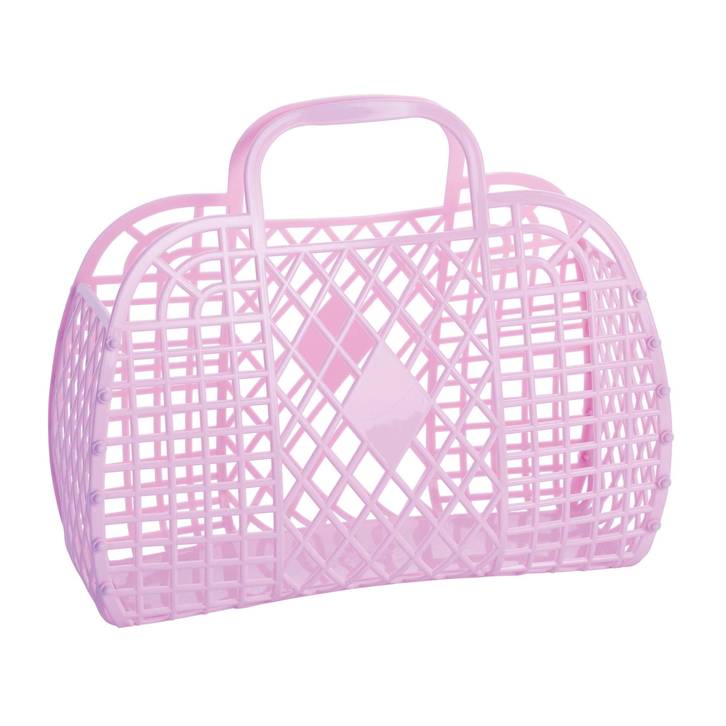 Retro Basket Large ~ Lilac