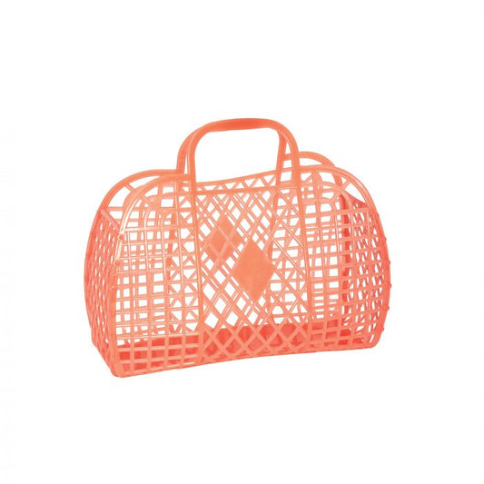 Retro Basket Small ~ Orange