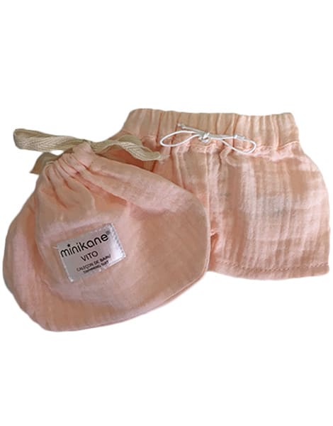 Minikane swim shorts ~ Soft Pink
